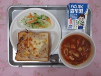 5月29日(木)　★おはなし給食「赤毛のアン」