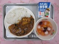 7月16日(水)　★おはなし給食「山田県立山田小学校～ポンチでピンチ?!山田島～」
