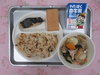 9月1日(月)　★防災の日献立