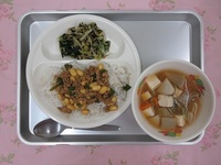 10月24日(金)　★給食試食会