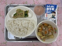 4月17日(金)　★1年生給食スタート