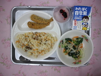 10月8日(木)★目の愛護デー献立